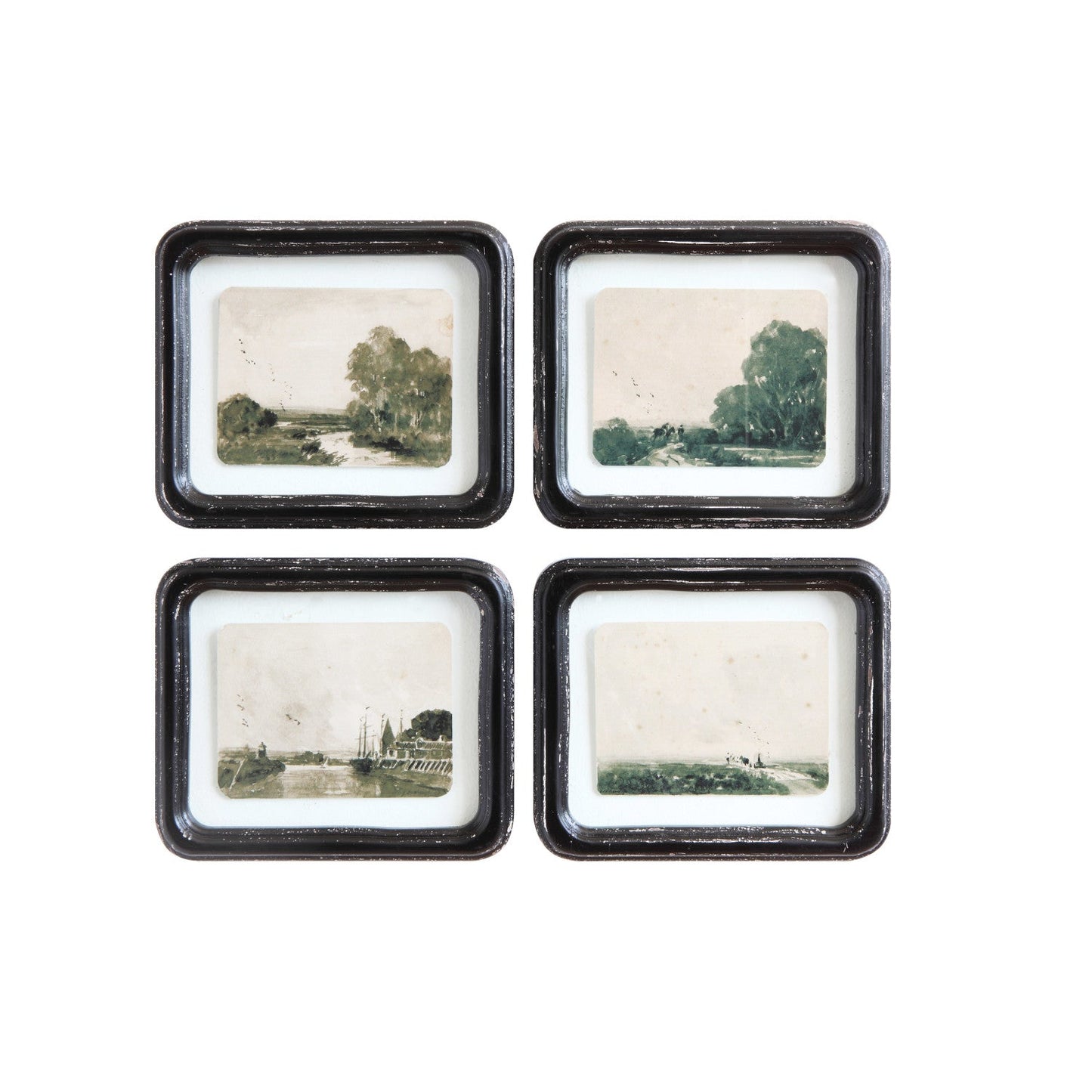 Framed Watercolor