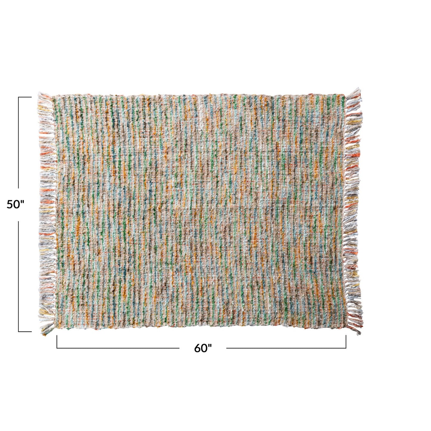 Multicolor Throw